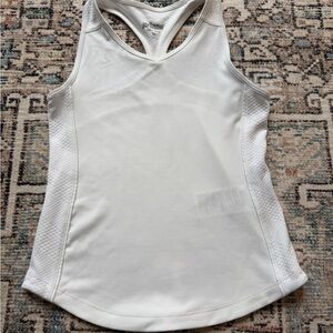 Girls White Tennis Tank Top NWOT